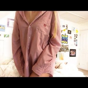 Oversized chaps sleep shirt
